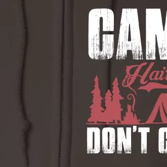 Camp Hair Dont Care Full Zip Hoodie