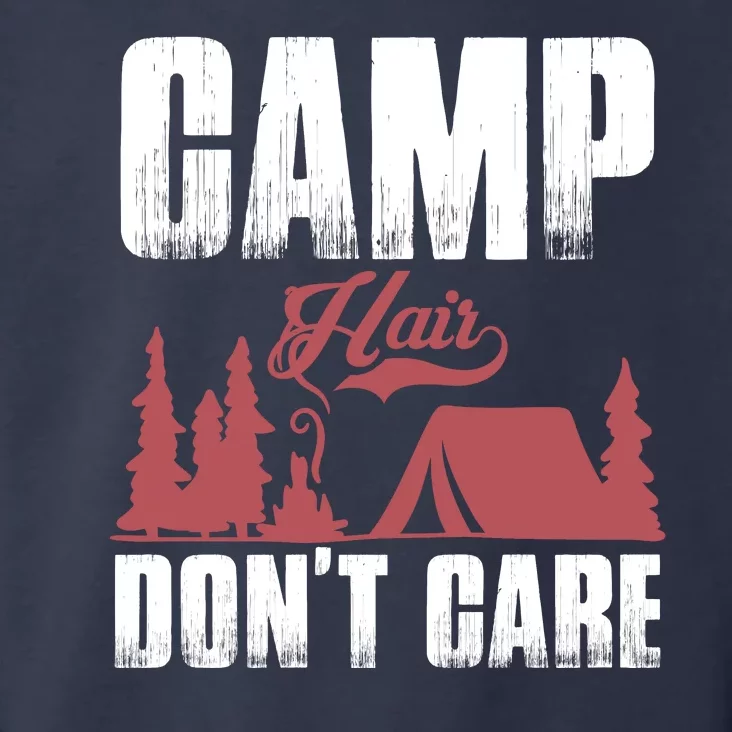 Camp Hair Dont Care Toddler Hoodie