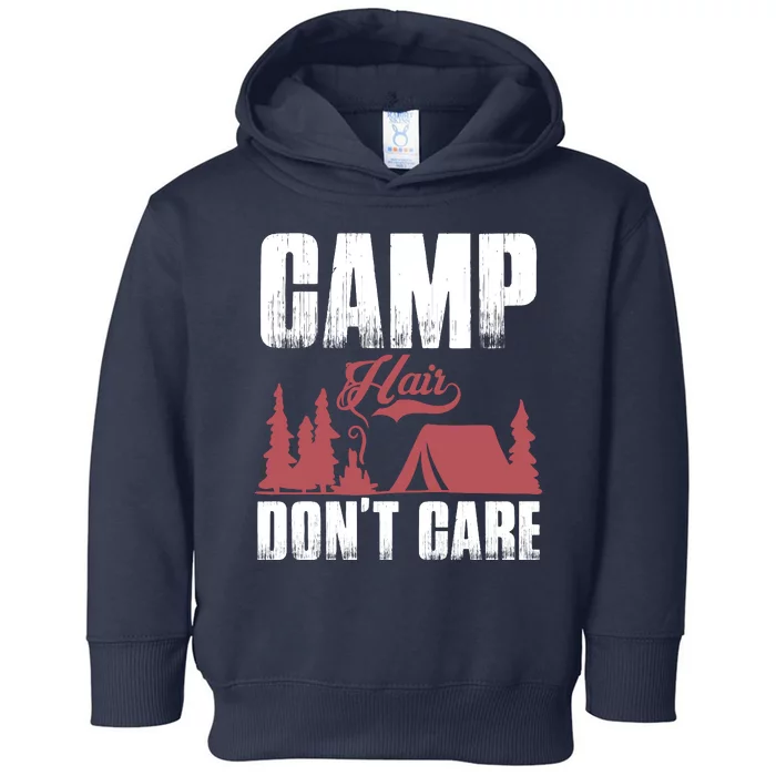 Camp Hair Dont Care Toddler Hoodie