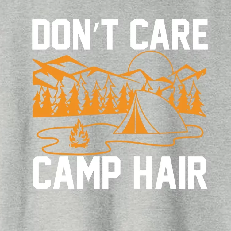 Camp Hair Dont Care Women's Crop Top Tee