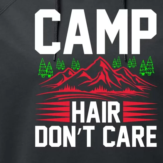 Camp Hair Dont Care Performance Fleece Hoodie