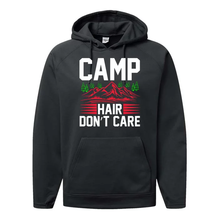 Camp Hair Dont Care Performance Fleece Hoodie