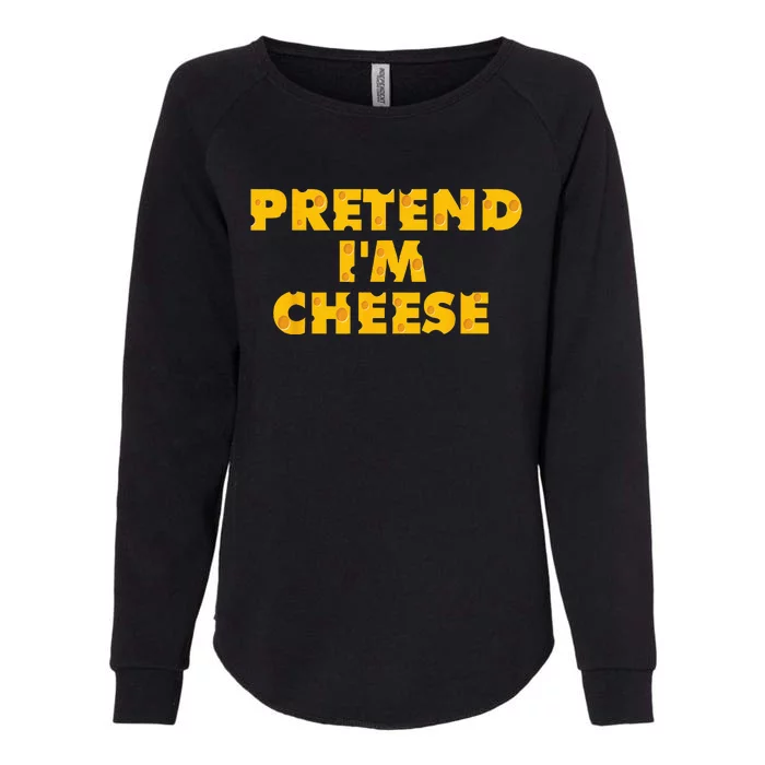 Cheesy Halloween Delights Indulge in Dairy Milk and Cheddar Womens California Wash Sweatshirt