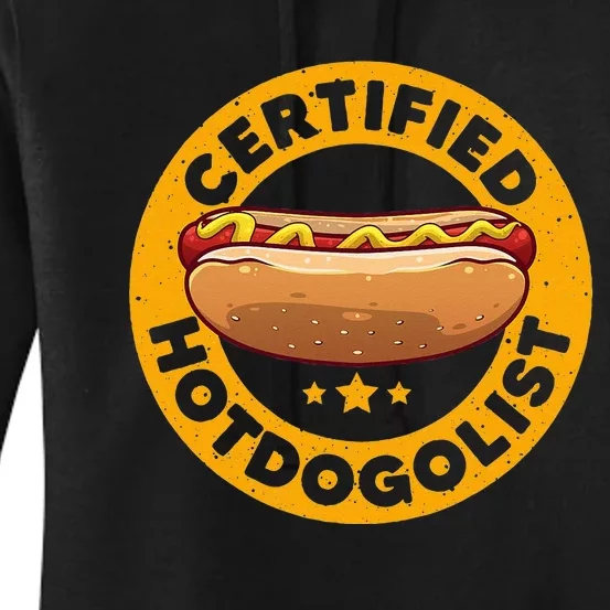 Cool Hot Dog Design For Men Women Sausage Hot Dog Lover Women's Pullover Hoodie