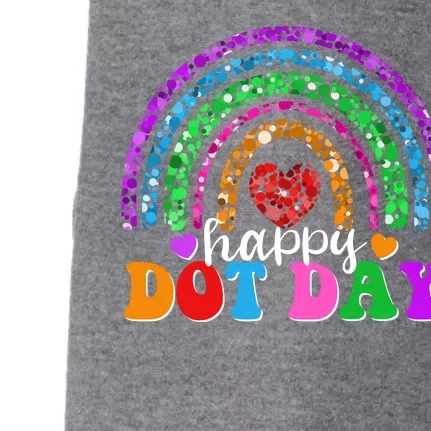 Cute Happy Dot Day Polka Dots Doggie 3-End Fleece Hoodie