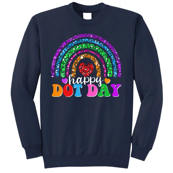 Cute Happy Dot Day Polka Dots Tall Sweatshirt