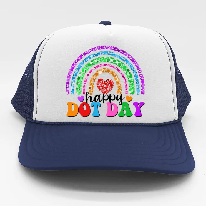 Cute Happy Dot Day Polka Dots Trucker Hat