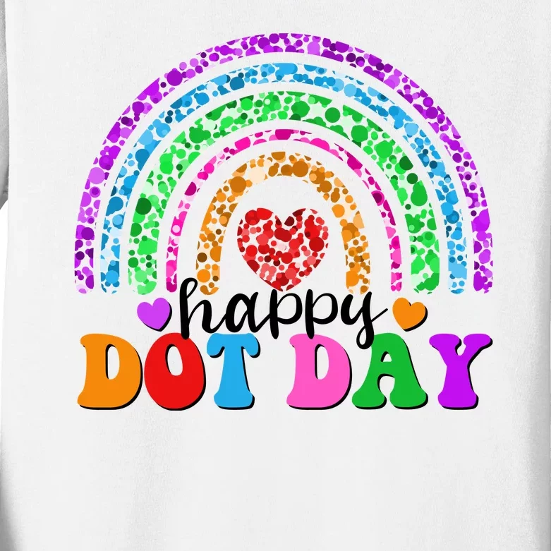 Cute Happy Dot Day Polka Dots Kids Long Sleeve Shirt