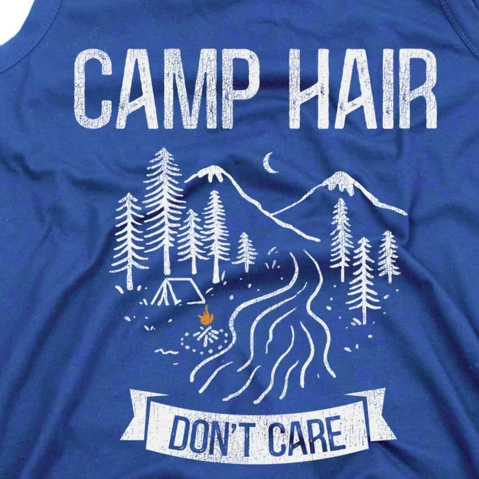 Camp Hair Dont Care Camping Gift Tank Top