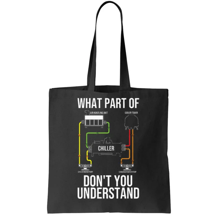 Cool Hvac Design For Women Air Conditioning Ventilation Tote Bag