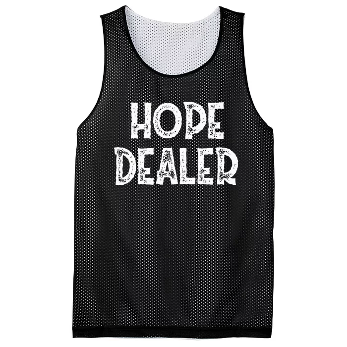 Cute Hope Dealer Uplifting Graphic Positive Mesh Reversible Basketball Jersey Tank