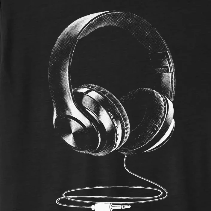 Cool Headphones Design For Men Women DJ Music Artist Lover ChromaSoft Performance T-Shirt