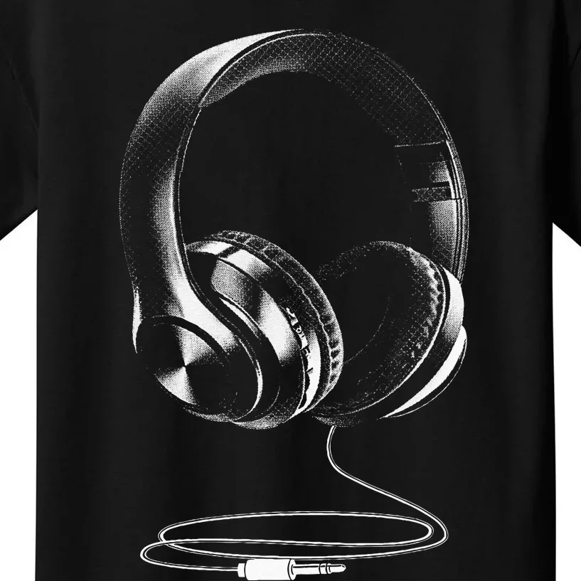 Cool Headphones Design For Men Women DJ Music Artist Lover Kids T-Shirt