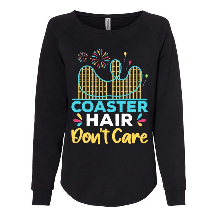 Coaster Hair Don't Care Rollercoaster Womens California Wash Sweatshirt