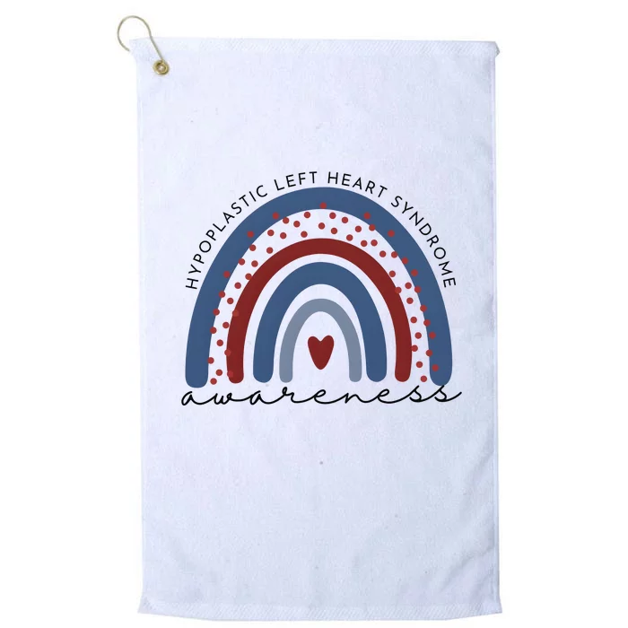 Congenital Heart Defects Awareness Platinum Collection Golf Towel