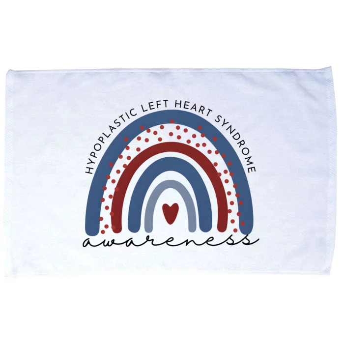 Congenital Heart Defects Awareness Microfiber Hand Towel