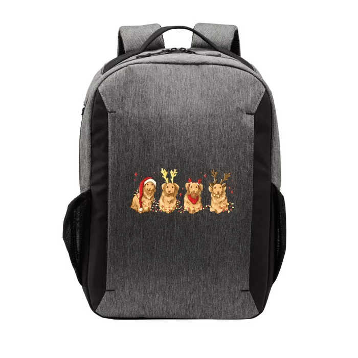 Cute Holiday Dog Graphic Vector Backpack