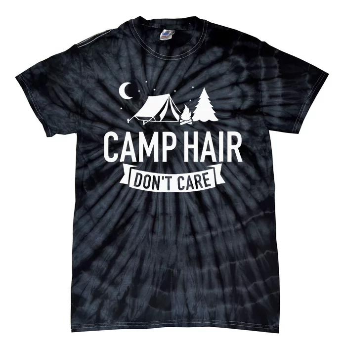 Camp Hair Dont Care Camping Tie-Dye T-Shirt