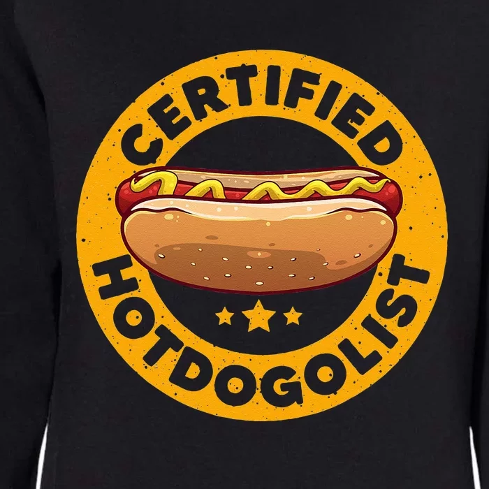 Cool Hot Dog Design For Men Women Sausage Hot Dog Lover Womens California Wash Sweatshirt