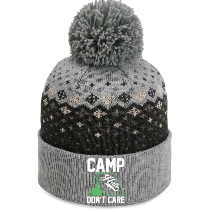 Camp Hair Dont Care The Baniff Cuffed Pom Beanie