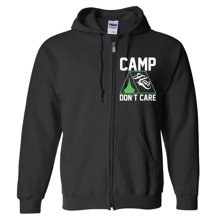 Camp Hair Dont Care Full Zip Hoodie