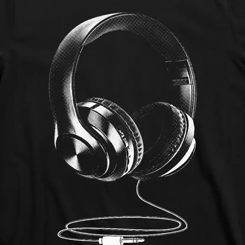 Cool Headphones Design For Men Women DJ Music Artist Lover T-Shirt