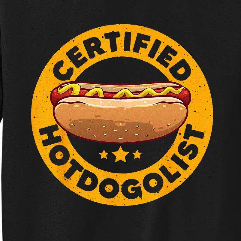 Cool Hot Dog Design For Sausage Hot Dog Lover Sweatshirt