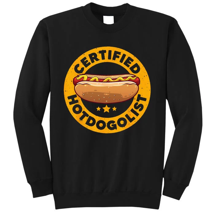 Cool Hot Dog Design For Sausage Hot Dog Lover Sweatshirt