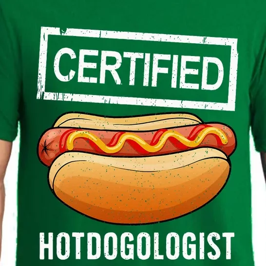 Cool Hotdog Design For Women Sausage Hot Dog Lover Pajama Set