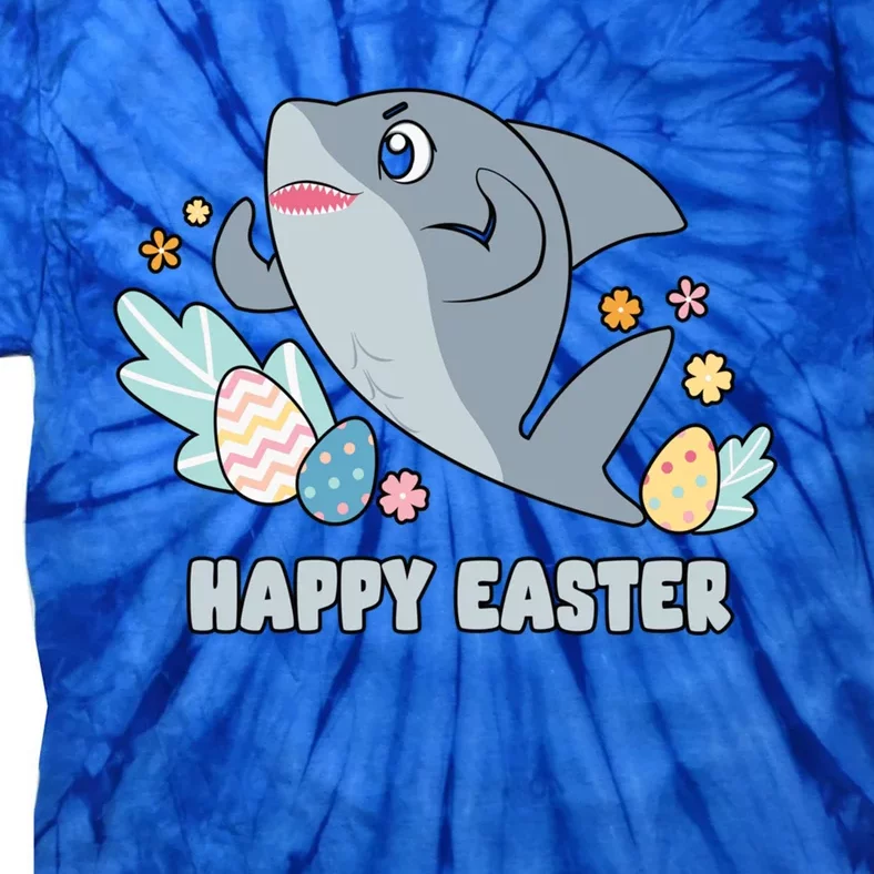 Cute Happy Easter Day Egg Hunt Orca Shark Meaningful Gift Tie-Dye T-Shirt