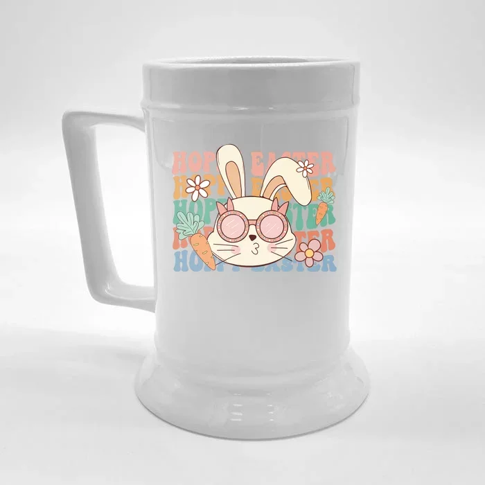 Cute Hoppy Easter Front & Back Beer Stein