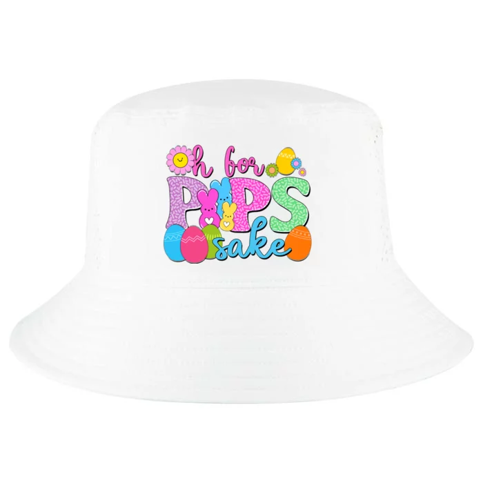 Cute Happy Easter Oh For Peeps Sake Marshmallow Bunnies Cool Comfort Performance Bucket Hat