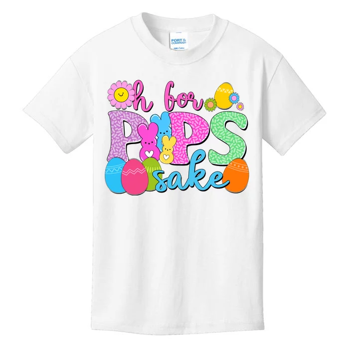 Cute Happy Easter Oh For Peeps Sake Marshmallow Bunnies Kids T-Shirt