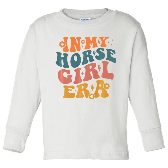 Cute Horse Era For Horse Owner In My Horse Era Premium Toddler Long Sleeve Shirt