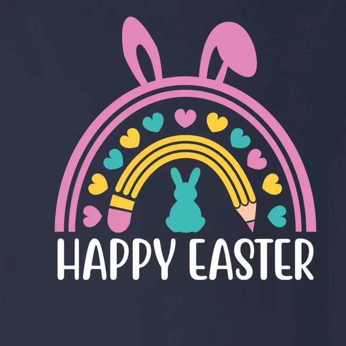 Cute Happy Easter School Teacher Student Bunny Toddler Long Sleeve Shirt