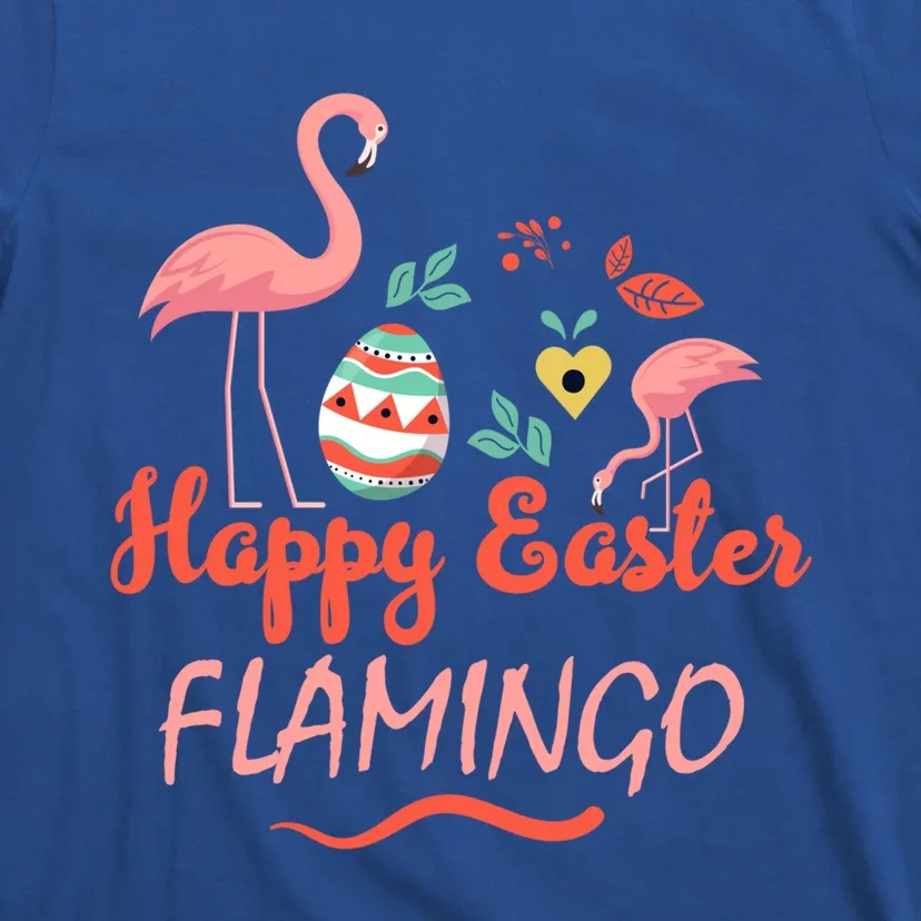 Cute Happy Easter Flamingo Design Teens Cool Gift T-Shirt