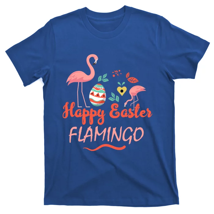 Cute Happy Easter Flamingo Design Teens Cool Gift T-Shirt