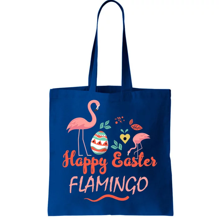 Cute Happy Easter Flamingo Design Teens Cool Gift Tote Bag