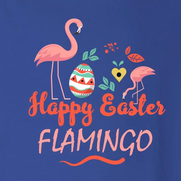 Cute Happy Easter Flamingo Design Teens Cool Gift Toddler Long Sleeve Shirt