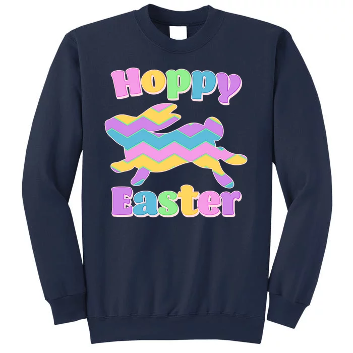 Cute Hoppy Easter Colorful Easter Bunny Sweatshirt