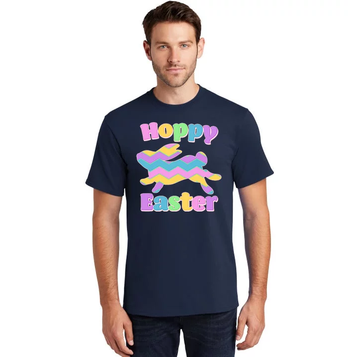 Cute Hoppy Easter Colorful Easter Bunny Tall T-Shirt