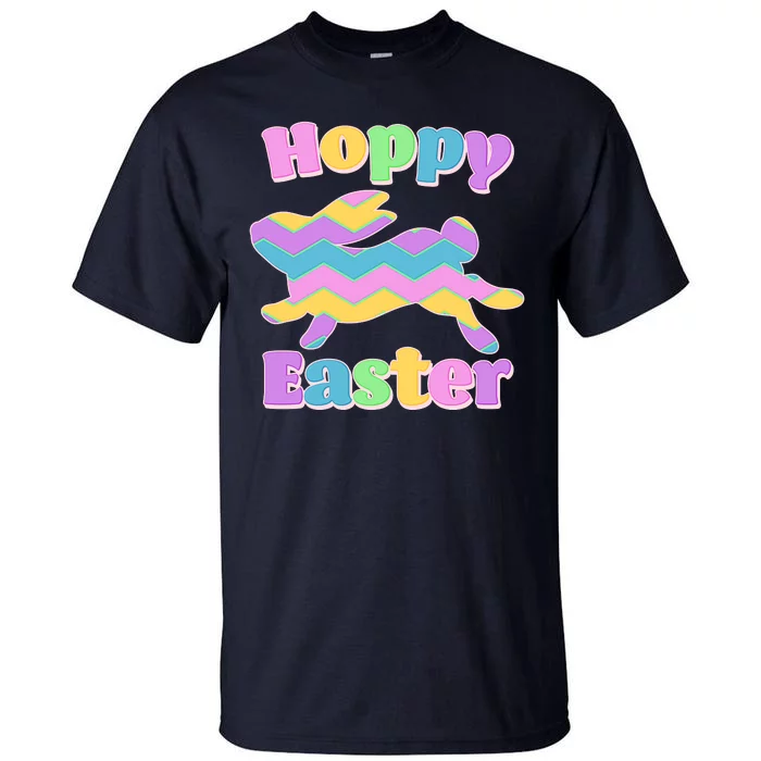 Cute Hoppy Easter Colorful Easter Bunny Tall T-Shirt