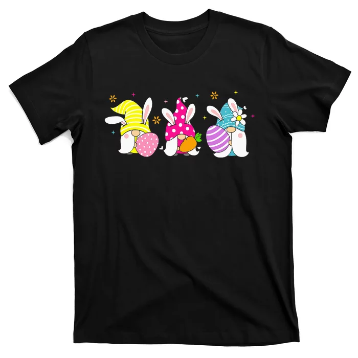 Cute Happy Easter design Easter Gnomes T-Shirt