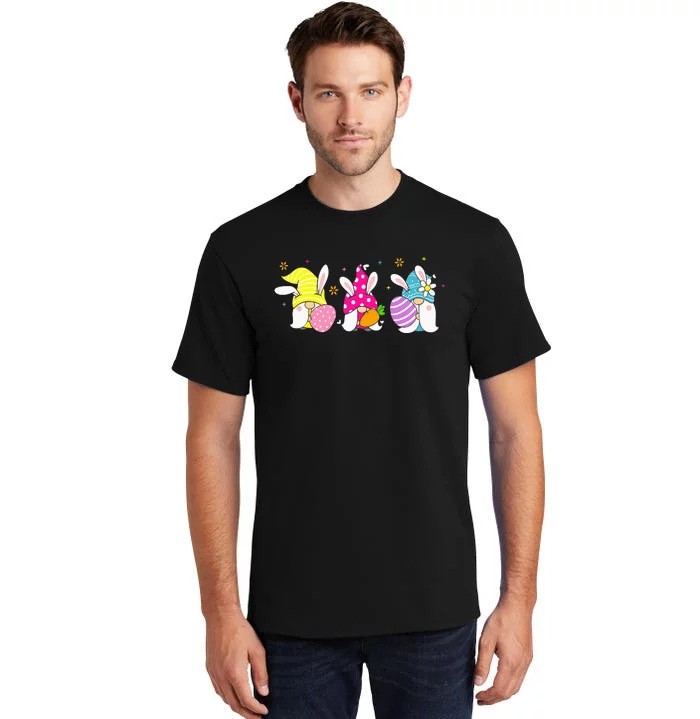 Cute Happy Easter design Easter Gnomes Tall T-Shirt