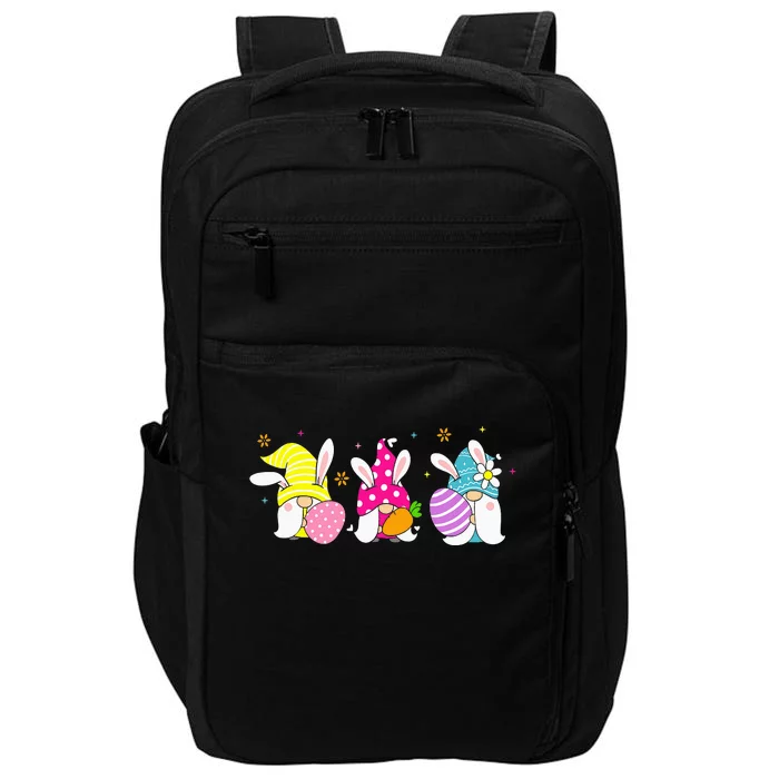 Cute Happy Easter design Easter Gnomes Impact Tech Backpack