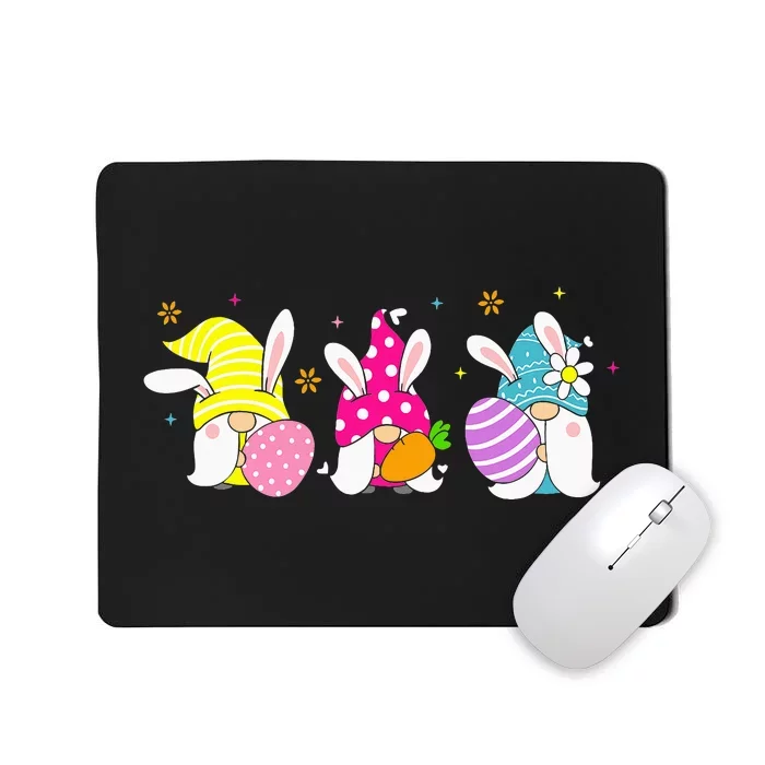 Cute Happy Easter design Easter Gnomes Mousepad