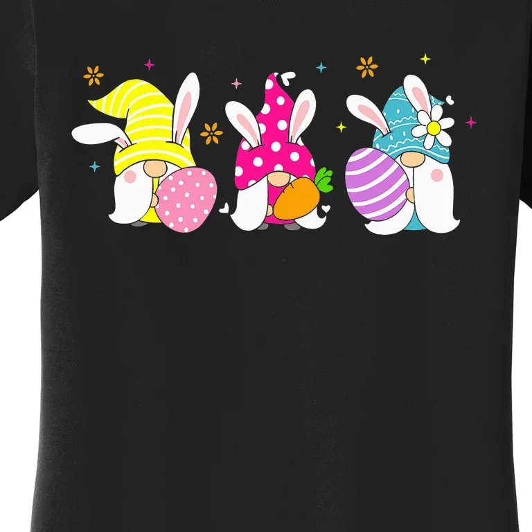 Cute Happy Easter design Easter Gnomes Women's T-Shirt