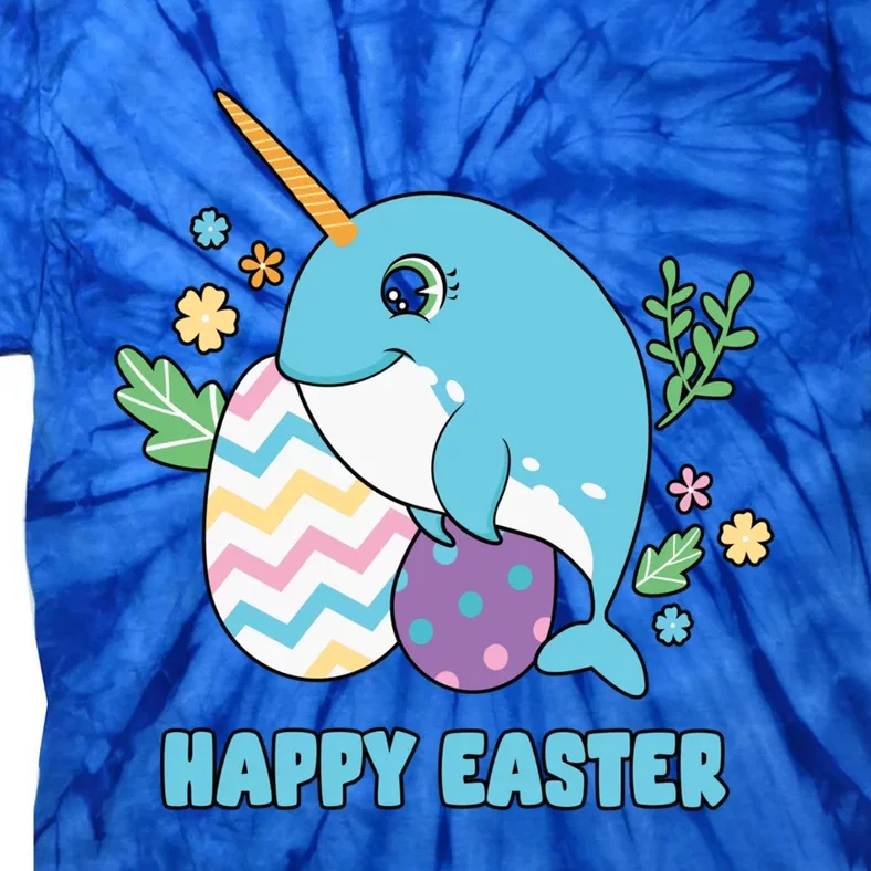 Cute Happy Easter Day Egg Hunter Orca Whale Gift Tie-Dye T-Shirt