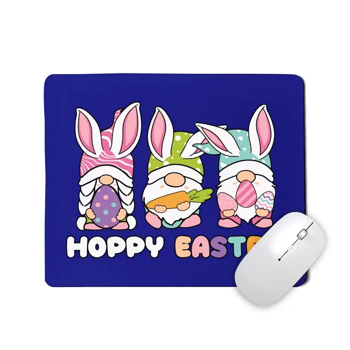 Cute Hoppy Easter Day Egg Hunter Gnomes Great Gift Mousepad