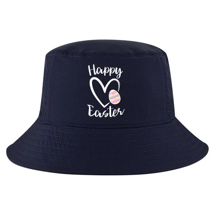 Cute Happy Easter Heart Pastel Easter Outfit Premium Cool Comfort Performance Bucket Hat